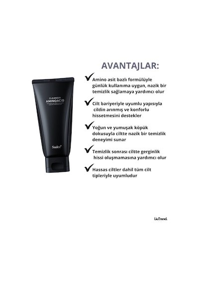 Sudee Amino Acid Refined Moisturizing Cleanser 120 Ml Amino Asitli Köpük