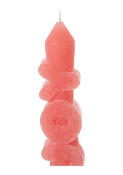 Mudo Home Enjoy Şamdan Mum Kırmızı 20 Cm Diğer