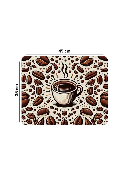 Valerine Life Kahve Makinesi Matı Su Geçirmez Kaymaz Yıkanabilir Çaycı, Çay Espresso Makinesi Pad 35x45cm 27240101