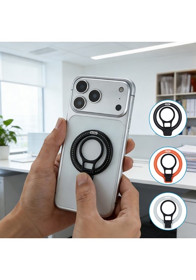 Go Des Gd-g011 Magnetik 3in1 Parmak Ring Stand Çok Renkli