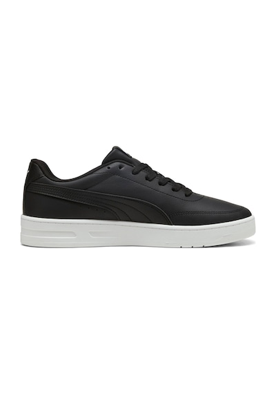 Puma Court Classic Clean Siyah Erkek Sneaker 000000000102266180 SİYAH-BEYAZ