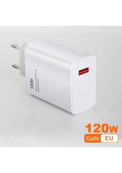 Tr 120 Watt Turbo Hızlı Şarj Aleti Ve Kablo Seti Type-c Girişli Tüm Telefonlarla Uyumlu Şarz Aleti Seti Şarj Baş