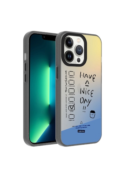 Zore İphone 13 Pro Uyumlu Desenli Ogaa Dragon Sert Kılıf-have