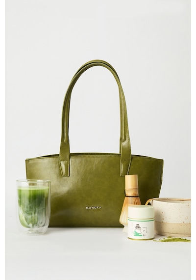 Manuka Ukıyo Omuz Çantası Matcha Matcha