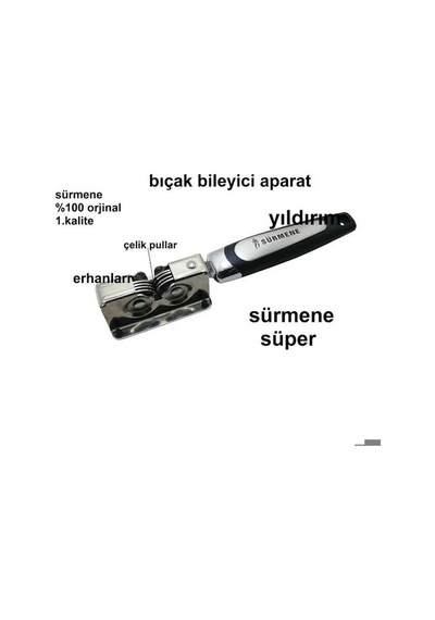 Bıçak Bileme Aleti Bıçak Eğeleme Aleti Sürgülü Bileme