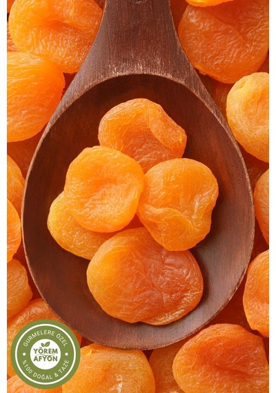 Yörem Afyon Meşhur Malatya Güneşte Kurutulmuş Etli Jumbo Boy Vegan Kayısı Kurusu Set 200gr. 200 G