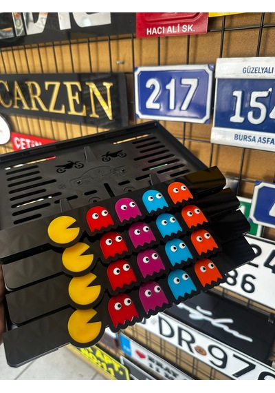 Pacman Plakalık, Pac Man Plakalık, Motor Plakalık
