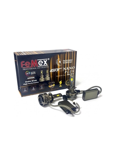 Femex Gt Nano Plus Csp Lumıled Royal Chipset Radyatör Soğutmalı H7 Led Xenon Led Headlight 67739787