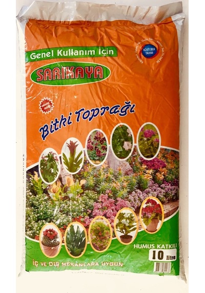 Sarıkaya Bitki Toprağı Torf (Humus Katkılı) 10 L