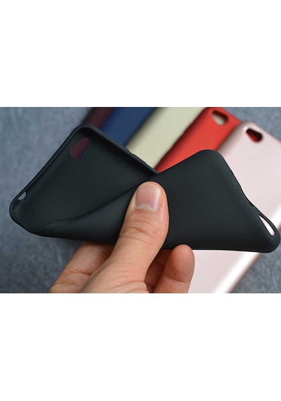 Xiaomi Redmi Go Kılıf Zore Premier Silikon Kapak Siyah