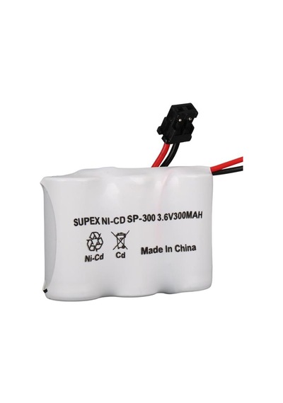 Supex Sp-300 Nı-cd Kısa Açık 3.6 Volt 300mah Telsiz Telefon Pili