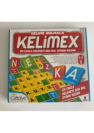 Gift Atölye Kelimex Kelime Bulmaca Oyunu