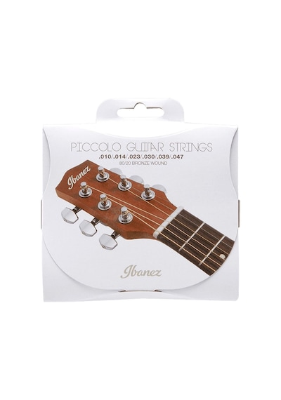 Ibanez Ipcs6c Piccolo Akustik Gitar Teli Seti 80/20 Bronz, .010 - .047, Parlak Ton