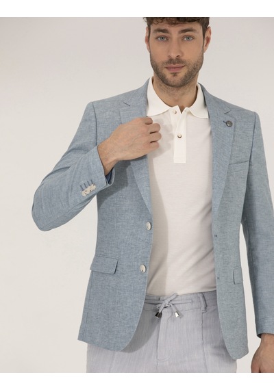 Pierre Cardin Erkek Açık Mavi Ceket 50264619-vr003 Açık Mavi