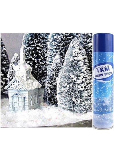 Yılbaşı İçin Kar Spreyi Yılbaşı Ağacı Süsleme Spreyi Snow Spray