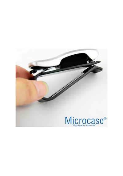 Microcase Araç Içi Mandallı Gözlük Tutucu Klips Gümüş - Al2994 (548235777)