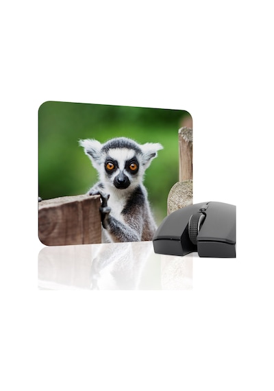 Lemur Kaymaz Dikişli Kauçuk Oyuncu Mousepad V2 - 22x18 Gaming Mouse Pad Fare Altlığı