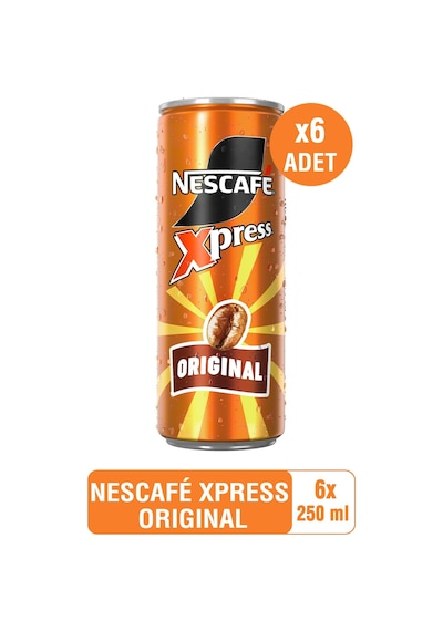 Xpress Soğuk Kahve Original 6x250 Ml Espresso