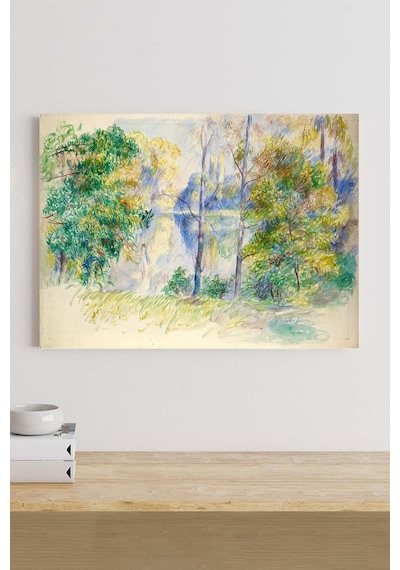 View Of A Park - Auguste Renoir Sanatsal Poster