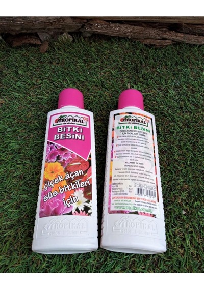 Bitki Besini, 4 Adet 225 Ml, Çiçekli Bitkilere Özel Sıvı Gübre Diğer