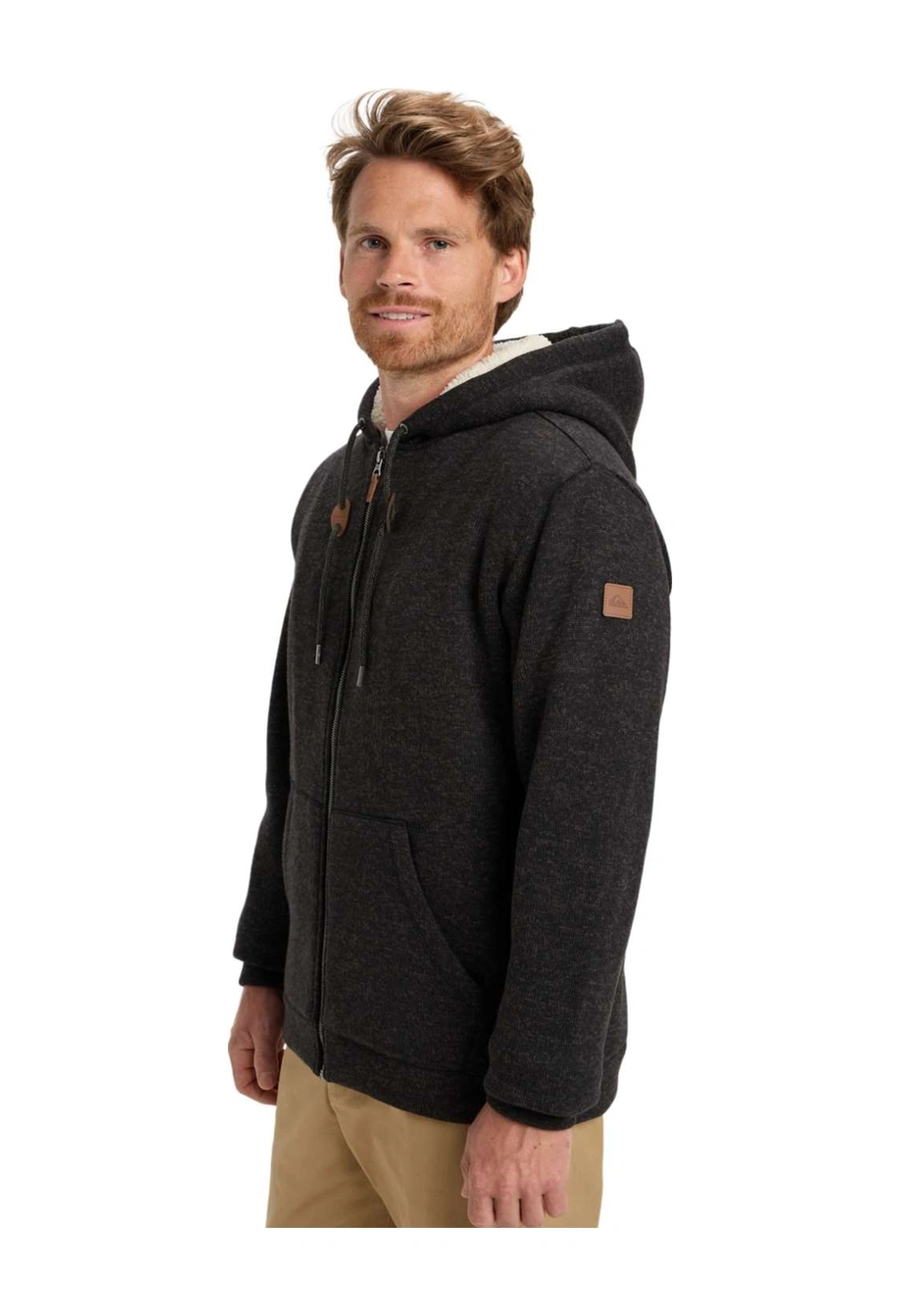 Quıksılver Quiksilver Keller Sherpa Erkek Siyah Sweatshirt 6452 SiYAH