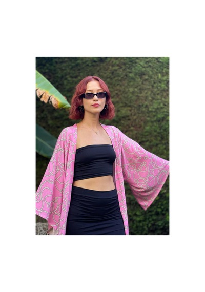 Lila Mare Viskon Kumaş Handmade Beachwear Yazlık Halat Desen Kimono Standart Bedenlere 36-44 Arası Uygundur Renkli Renkli Lila Mare Viskon Kumaş Handmade Beachwear Yazlık Halat Desen Kimono Standart Bedenlere 36-44 Arası Uygundur Renkli Renkli