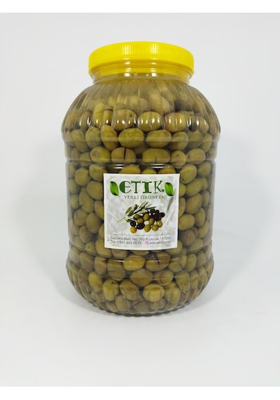 Etik Yerli Ürünler Gemlik Cinsi Kırma Tatlanmış Zeytin 5 KG
