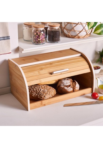 Karaca Aksel Bamboo Ekmek Kutusu Çok Renkli