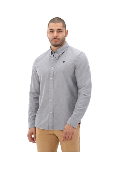 Timberland B0a6gpnb681-r Oxford Shirt Erkek G&amp Ouml Mlek Gri-2810 Gri