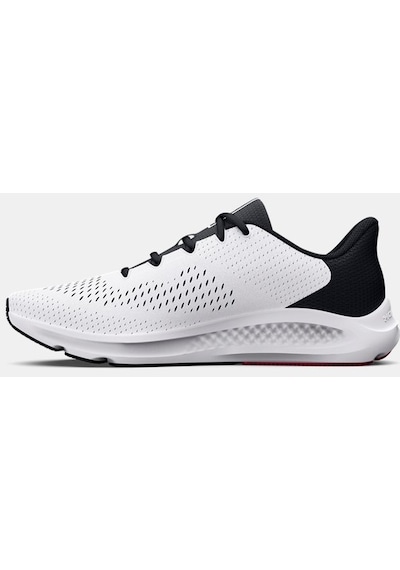 Under Armour Erkek Charged Pursuit 3 Big Logo Koşu Ayakkabısı 3026518-101 Beyaz - Siyah - Kırmızı Under Armour Erkek Charged Pursuit 3 Big Logo Koşu Ayakkabısı 3026518-101 Beyaz - Siyah - Kırmızı