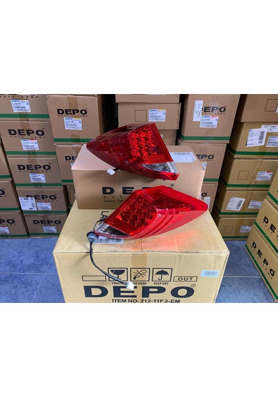 Honda Civic Hb 2012-2015 Arası Depo Ledli Sağ Ve Sol Dış Stop Lambası 33500-tv0-e01 / 33550-tv0-e01