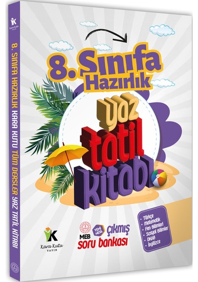 8. Sınıfa Hazırlık Tüm Dersler Yaz Tatil Kitabı Dijital Çözümlü S