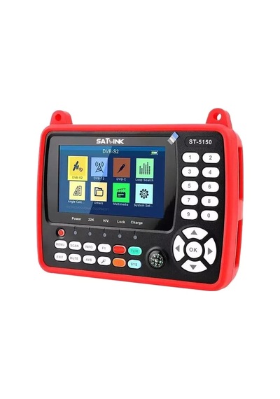 Hubrendy Sh Satlink St-5150 Combo Dvb-s/s2/c/t/t2 - 4.3'' Ekranlı Görüntülü Full Hd Uydu Yön Bulucu