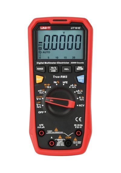 Unit UT161E 1000 V True Rms Digital Multimetre