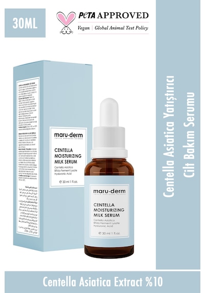 Maruderm Centella Asiatica Yatıştırıcı Nemlendirici Milk Serum 30 ML