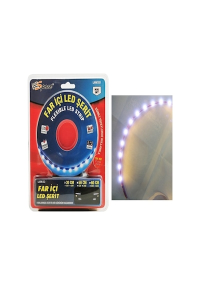 Space Far İçi Led Şerit Beyaz / Laak153-30-12