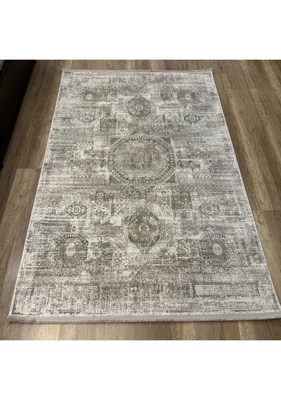 Luxess Halı Roma 1129 Bej Modern Salon Halısı Bej Gri