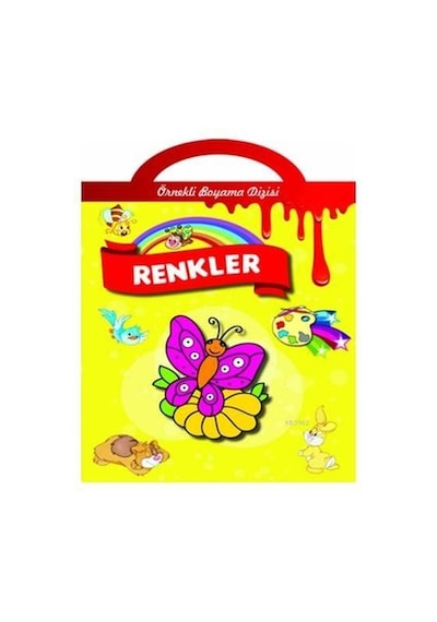 Renkler Örnekli Boyama- Parıltı Yayınları