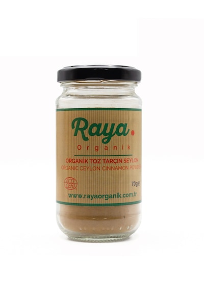 Raya Organik Organik Seylon Toz Tarçın 70 G