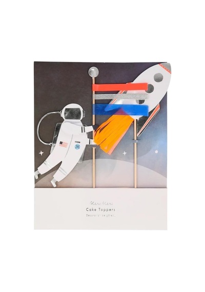 Space Cake Topper Uzay Pasta Süsü 256