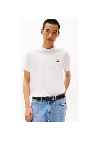 Tommy Hilfiger Tjm Reg Badge Tee Ext Beyaz