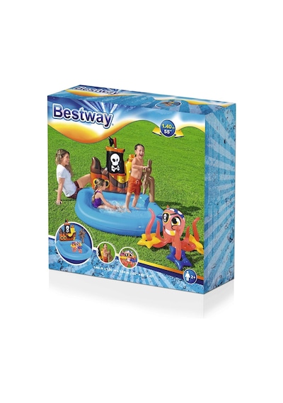 Bestway Şişme Tekne  Oyun Havuzu 52211 Çok Renkli