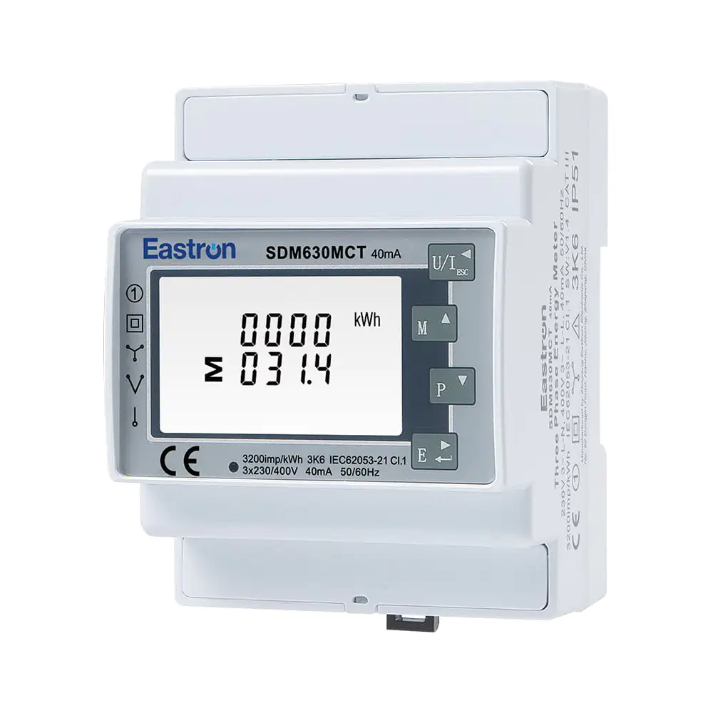 Eastron Sdm630mct-40ma Üç Fazlı Çok Fonksiyonlu Enerji Sayacı