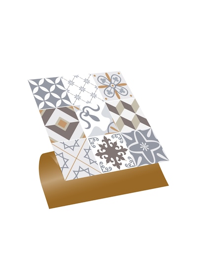 Tink KENDİNDEN YAPIŞKANLI  SOFT AGORA DESENLİ PVC KARO 30X30 CM