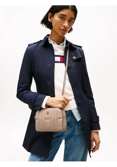 Tommy Hilfiger Kadın Çapraz Çanta Aw0aw17453afe Bej