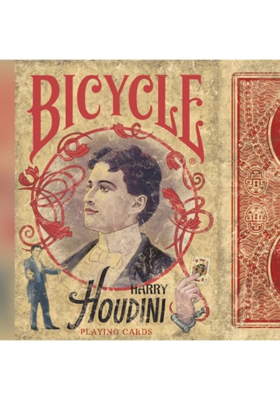 Bicycle Vintage Harry Houdini Premium Oyun Kağıdı Limited Edition Koleksiyonluk İskambil Kartları