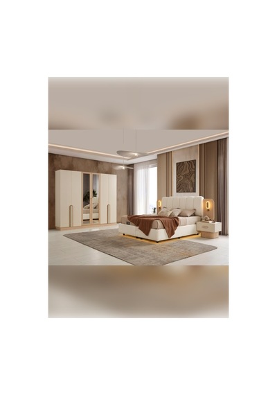 Beydüz Mobilya %100 Mdf Gül Yatak Odası Takımı