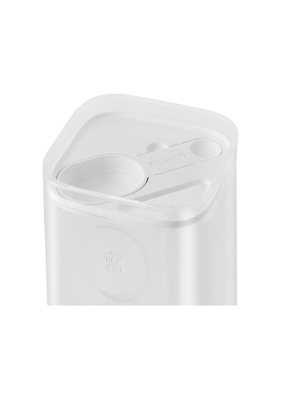 Fresh & Save Cube 4'ü 1 Arada Aksesuar S, Ölçü Kaşıklı, Küp Saklama Kabı İçin, Boyut S/2s/3s/4s, Bpa İçermeyen Plastik, Beyaz Açık Bej