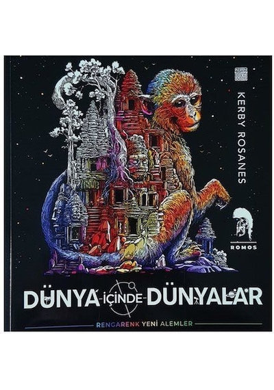 Dünya İçinde Dünyalar Yetişkinler İçin Boyama Kitabı