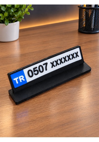 Araç Torpido Üstü Numaratör 1 Adet